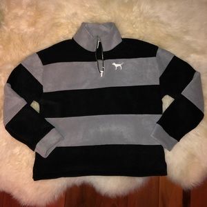 Victoria’s Secret Pink Fleece Halfzip NWOT
